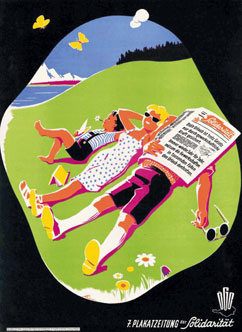 Plakat aus dem Jahr 1953