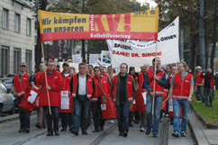 Protestdemonstration Ende September 2009